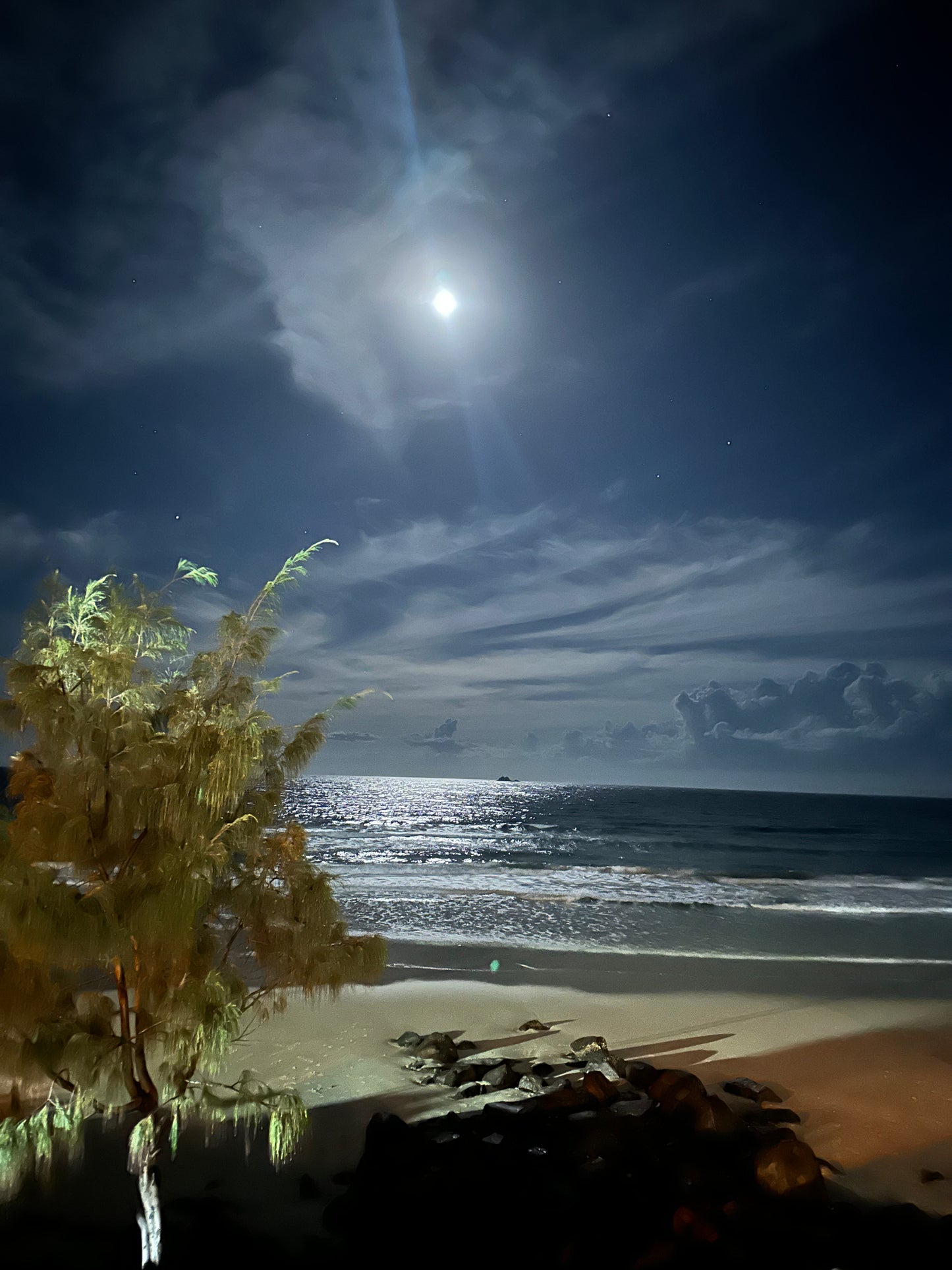 Photography - Byron Bay Beach at 2 am